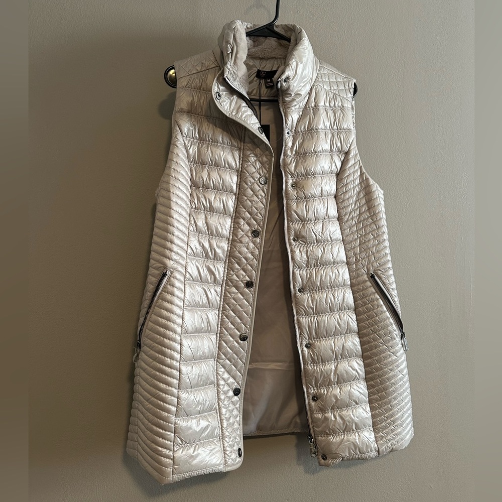 RENUAR  long quilted vest